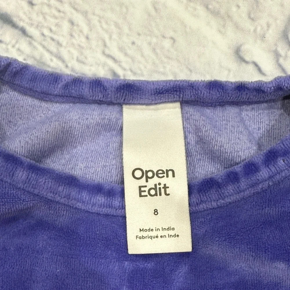 Vibrant Purple Kids Casual Dress with Optimist Design - Picture 3 of 4